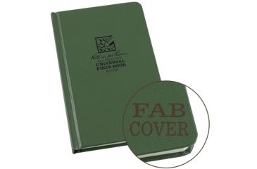 Image of Rite in the Rain Bound Book,Fabrikoid Cover,4 3/4x7 1/2in,Green 970F