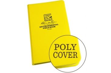 Image of Rite in the Rain Bound Book,Poly Cover,4 3/4x7 1/2in,Environmental,Yellow 550