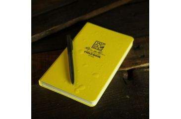 Image of Rite in the Rain Bound Book,Poly Cover,4 3/4x7 1/2in,Field,Yellow 350