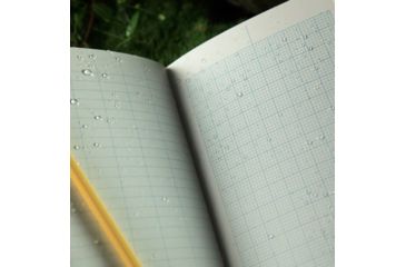 Image of Rite in the Rain Bound Book,Poly Cover,4 3/4x7 1/2in,Metric Field,Yellow 360