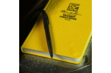 Image of Rite in the Rain Bound Book,Poly Cover,4 3/4x7 1/2in,Transit,Yellow 300