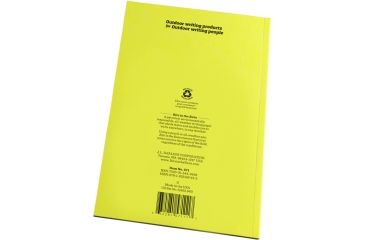 Image of Rite in the Rain Cert Forms Book - 3 Pack, Yellow, 4 5/8 x 7 571FX