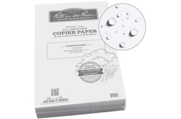 Image of Rite in the Rain Copier Paper, 20# Bond, 12x18, 500 Sheets, White, 201218
