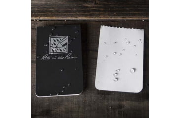 Image of Rite in the Rain Field Flex Stapled Notebook Blank - Black - 6 Pack - OTG771L