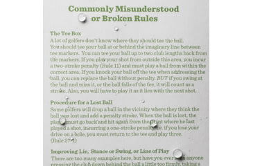 Image of Rite in the Rain Golf Notebook, Green Field-Flex Cover, 4
