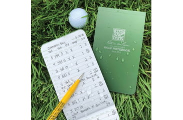 Image of Rite in the Rain Golf Notebook, Green Field-Flex Cover, 4