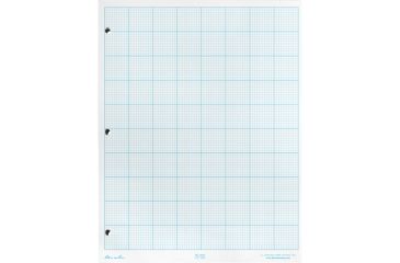 Image of Rite in the Rain GRID SHEETS - CROSS SECTION -1/10&quot;, White, 8 1/2 x 11 1110