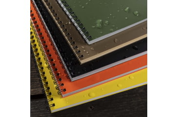 Image of Rite in the Rain Large Side Spiral Notebook - Universal Pattern, Orange - OR73-LG