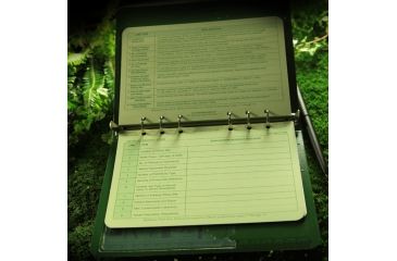 Image of Rite in the Rain LOOSE LEAF - GREEN - 9 LINE MEDEVAC, Green, 4 5/8 x 7 952