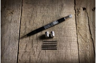 Image of Rite in the Rain Mechanical Pencil,5.75in,Black,1.1mm Black Lead w/7 Leads and 2 Extra Erasers BK99