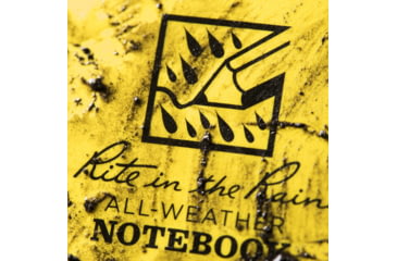 Image of Rite in the Rain Spiral Notebook - Universal - Numbered Pages - Yellow - 373N