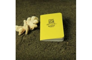 Image of Rite in the Rain STAPLED MINI-NOTEBOOK - JOURNAL, Yellow, 3 1/4 x 4 5/8 391-M