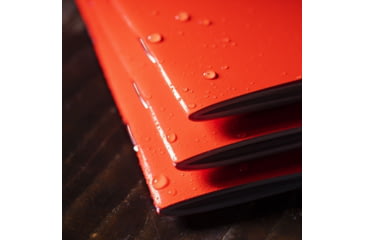 Image of Rite in the Rain Stapled Mini Notebook - Universal - Oranage - 3 Pack - OR71FX-M