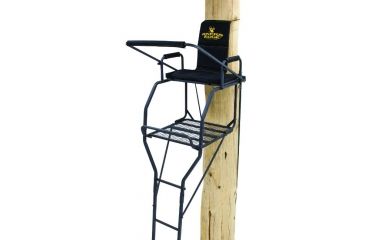 Image of Rivers Edge Treestands 1-Man XL Ladder Stand, Black RE648