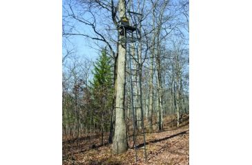 Image of Rivers Edge Treestands 1-Man XL Ladder Stand, Black RE648