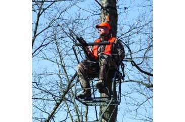 Image of Rivers Edge Treestands 1-Man XL Ladder Stand, Black RE648