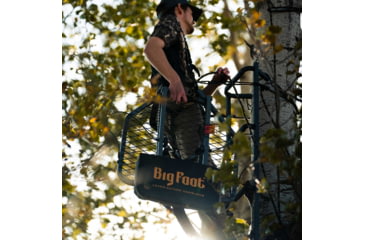 Image of Rivers Edge Treestands Big Foot Original Hang-on Stand, Black RE555