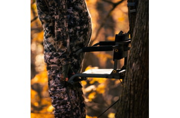 Image of Rivers Edge Treestands Big Foot TearTuff XL Lounger Hang-on Stand, Black RE556