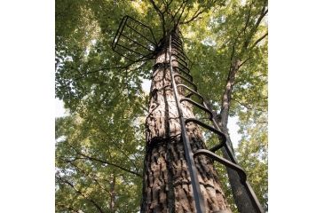 Image of Rivers Edge Treestands Big Foot Tree Ladder w/Lifeline, Black RE729