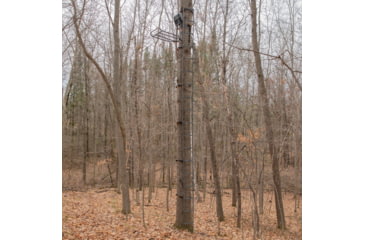 Image of Rivers Edge Treestands Big Foot Tree Ladder W/ Safety Rope, Rivers Edge Grey, 23ft, RE731