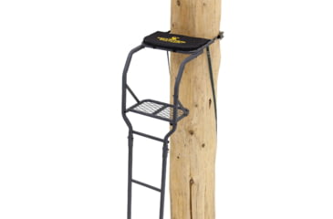 Image of Rivers Edge Treestands Classic Ladder Stand, Black RE646