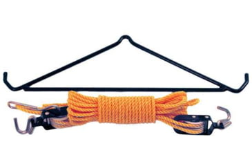 Image of Rivers Edge Treestands Game Gambrel W/ Hoist, Black, RE786