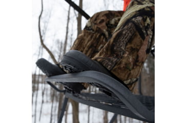 Image of Rivers Edge Treestands Jumbo Jack Ladder Stand, Rivers Edge Grey, 1-Person, RE658