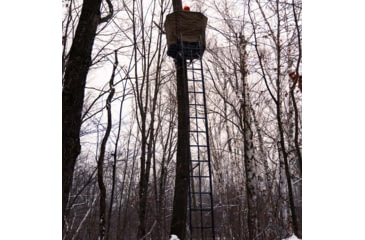 Image of Rivers Edge Treestands Ladder 360 Lockdown, Black, 21 Foot, LD204
