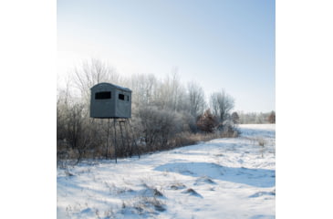 Image of Rivers Edge Treestands Landmark 10 Tower, Black, 10 ft, LM623