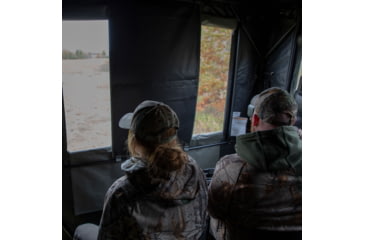 Image of Rivers Edge Treestands Landmark 600 Series Permanent Hunting Blind, Dusty Olive, 6 ft, LM603