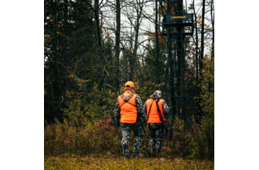 Image of Rivers Edge Treestands Lockdown 2-Man Treestand, Black, 811603010194