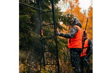 Image of Rivers Edge Treestands Lockdown 2-Man Treestand, Black, 811603010194