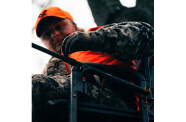 Image of Rivers Edge Treestands Lockdown 2-Man Treestand, Black, 811603010194