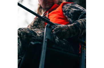 Image of Rivers Edge Treestands Lockdown 2-Man Treestand, Black, 811603010194