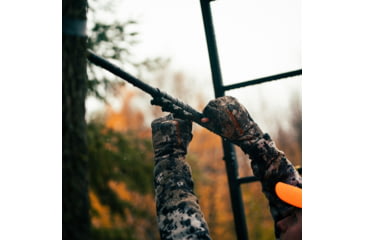 Image of Rivers Edge Treestands Lockdown 2-Man Treestand, Black, 811603010194