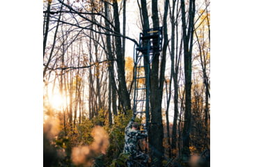 Image of Rivers Edge Treestands Lockdown Wide 1-Man Treestand, Black, 811603010170