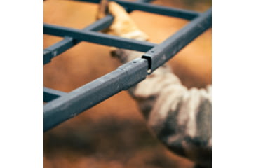 Image of Rivers Edge Treestands Lockdown 21ft 2-Man Treestand, Black, 811603010187