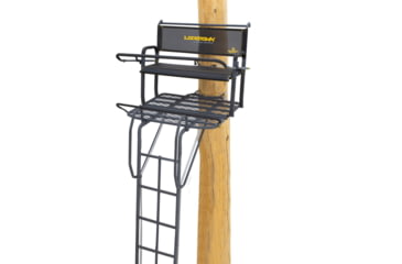 Image of Rivers Edge Treestands Lockdown 21ft 2-Man Treestand, Black, 811603010187