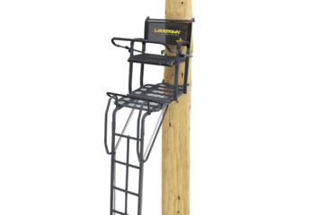Image of Rivers Edge Treestands Lockdown 21ft Wide 1-Man Treestand, Black, 21 Foot 1-Man, LD200