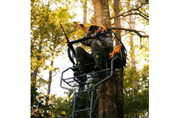 Image of Rivers Edge Treestands Padded Backstraps, Black RE782