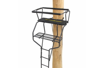 Image of Rivers Edge Treestands Padded Backstraps, Black, RE782