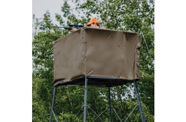 Image of Rivers Edge Treestands Quad Pod Concealment Kit, Black, RE795