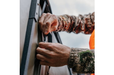 Image of Rivers Edge Treestands Quad Pod Concealment Kit, Black, RE795