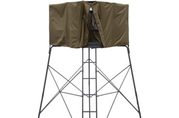 Image of Rivers Edge Treestands Quad Pod Concealment Kit, Black, RE795