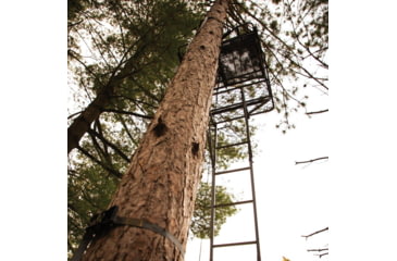 Image of Rivers Edge Treestands Relax 2-Man - LS Treestand, Black, 16ft 10in, RE673