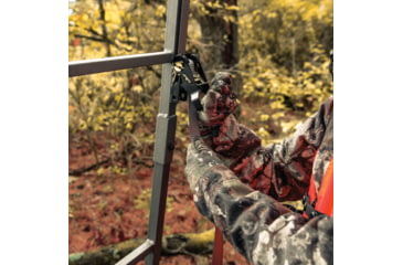 Image of Rivers Edge Treestands Relax 2-Man - LS Treestand, Black, 16ft 10in, RE673