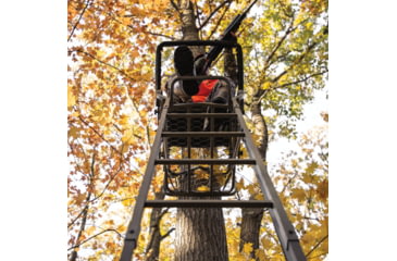Image of Rivers Edge Treestands Retreat - LS Treestand, Black, 17ft 11in, RE670