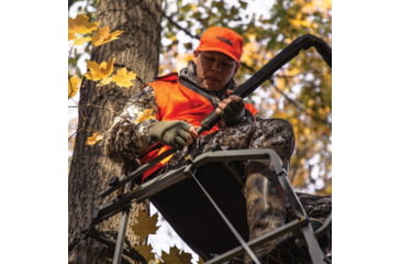 Image of Rivers Edge Treestands Retreat - LS Treestand, Black, 17ft 11in, RE670