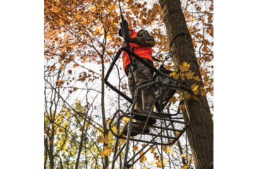 Image of Rivers Edge Treestands Retreat - LS Treestand, Black, 17ft 11in, RE670