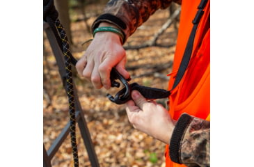 Image of Rivers Edge Treestands Safety Rope Reflective, Black, 35 Foot, RE789